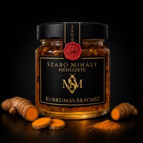Kurkumás Akácméz